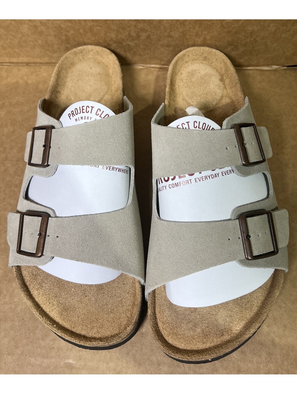 Project Cloud Men’s Arizona Drift Suede Sandals (Size 11.5 US) - Picture 11 of 11